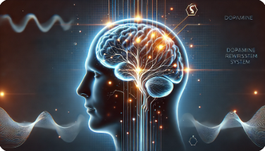 성공하는 사람들의 뇌 사용 패턴을 설명하는 과학적 이미지