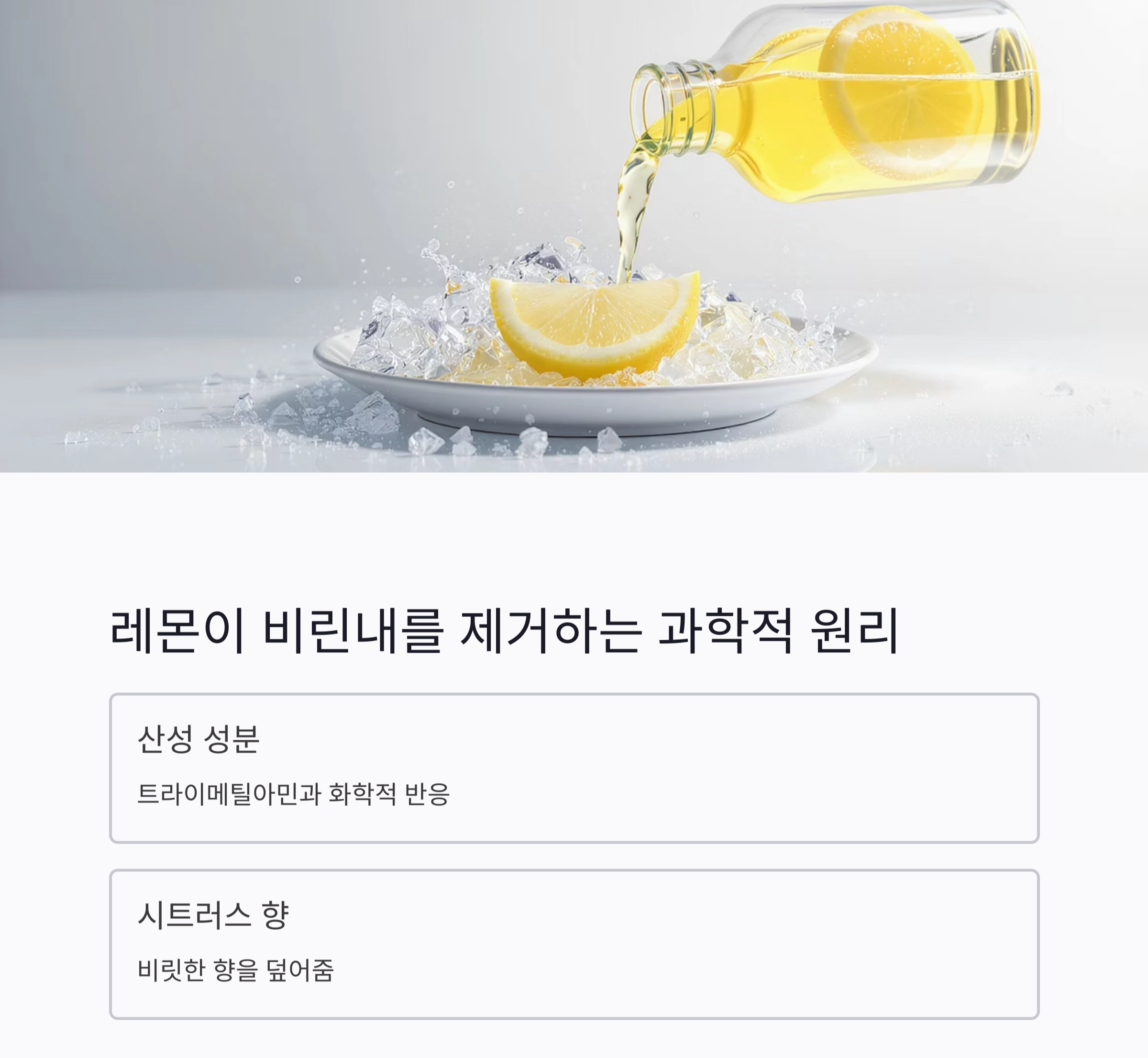 생선 비린내 제거하는 레몬 활용법, 이것만 알면 걱정 끝!