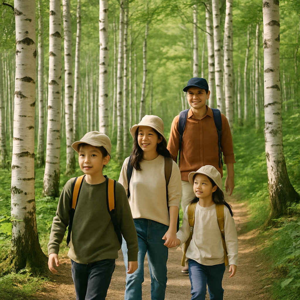 인제 자작나무숲 트레킹