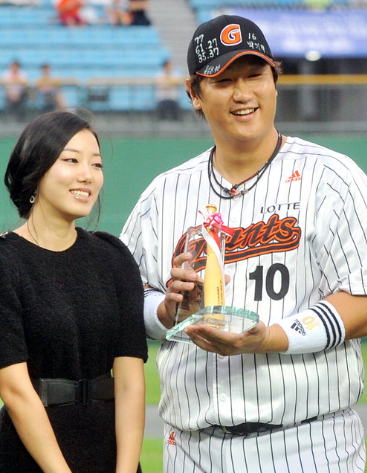 이대호 부인 신혜정 딸 아들
