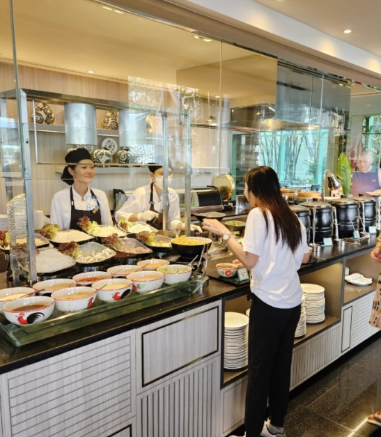 방콕 차트리움 리버사이드 조식