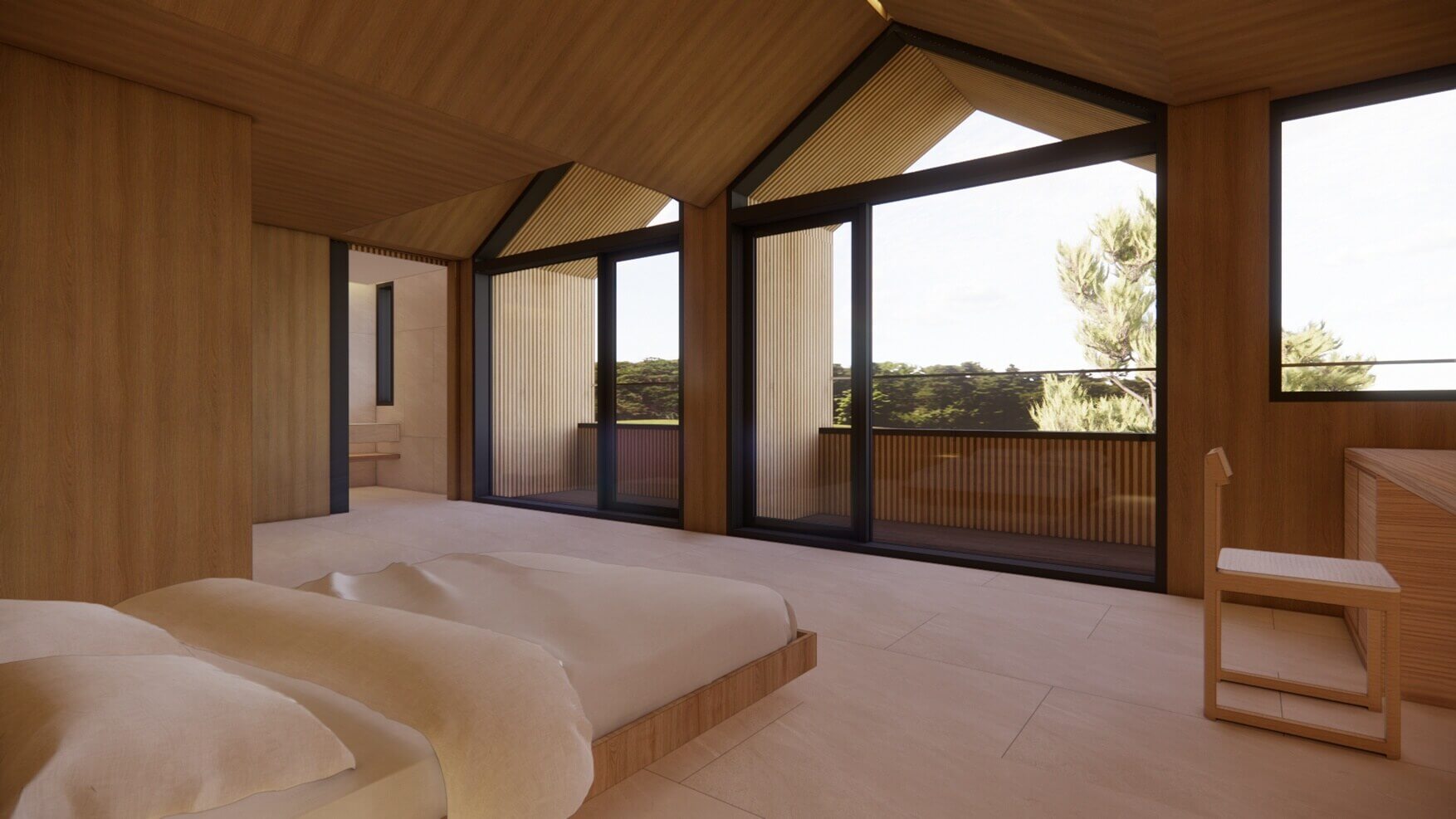 수락산 동막골 자연휴양림 수락휴 트리하우스