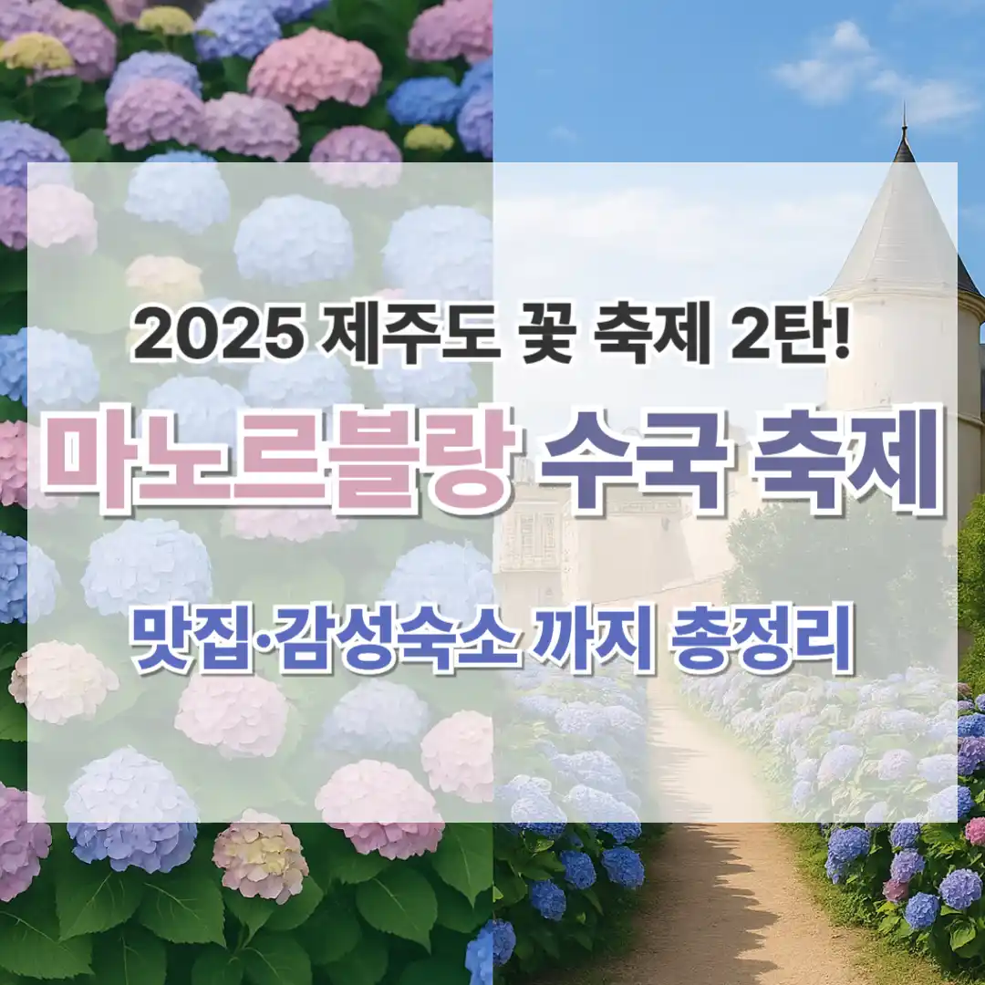 마노르블랑 수국 축제