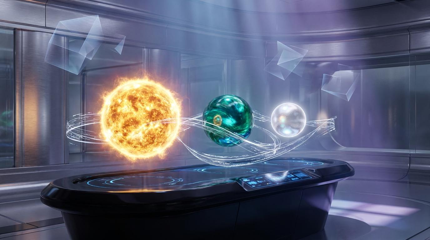 futuristic laboratory