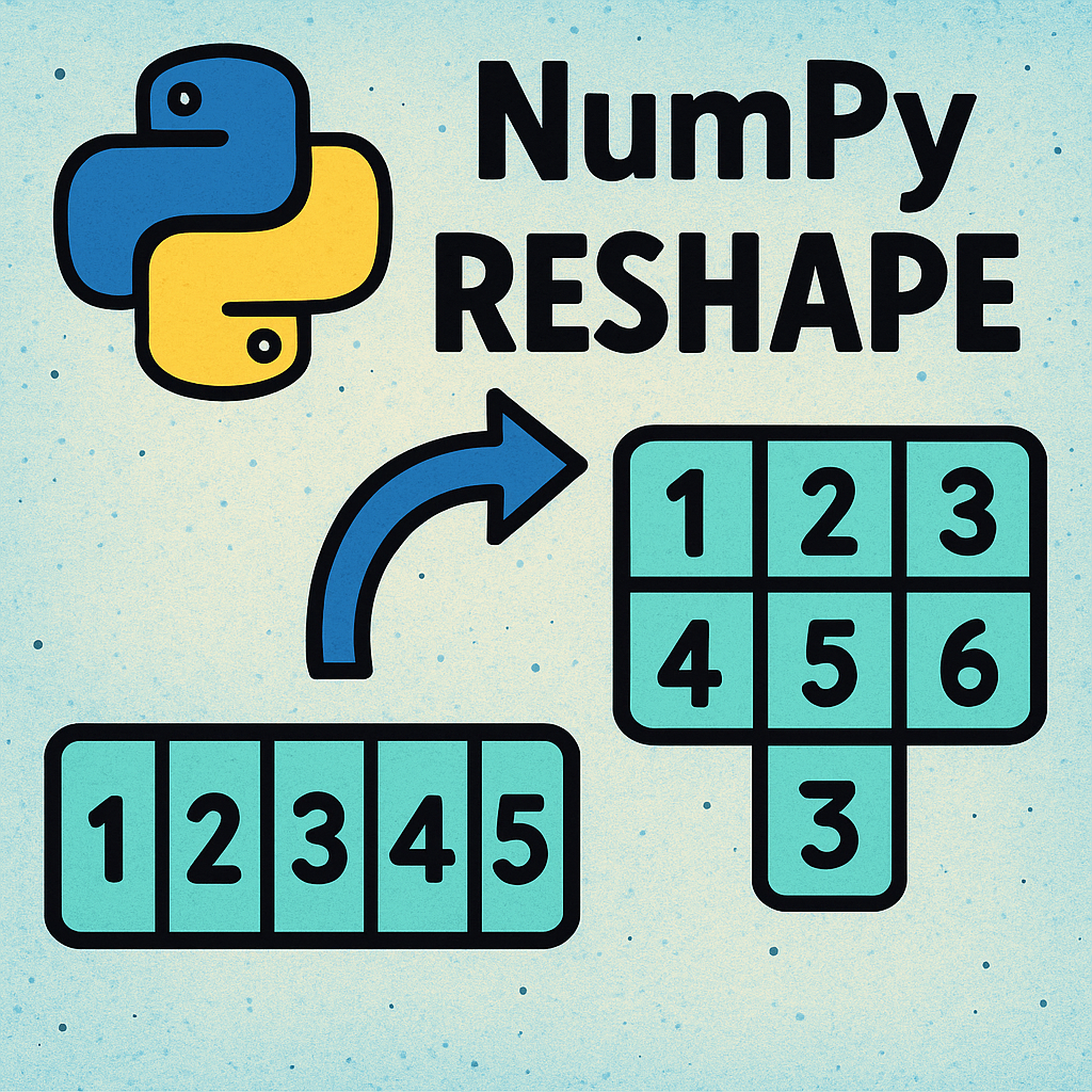 numpy reshape 완벽 가이드: 다차원 배열을 자유자재로 다루는 법