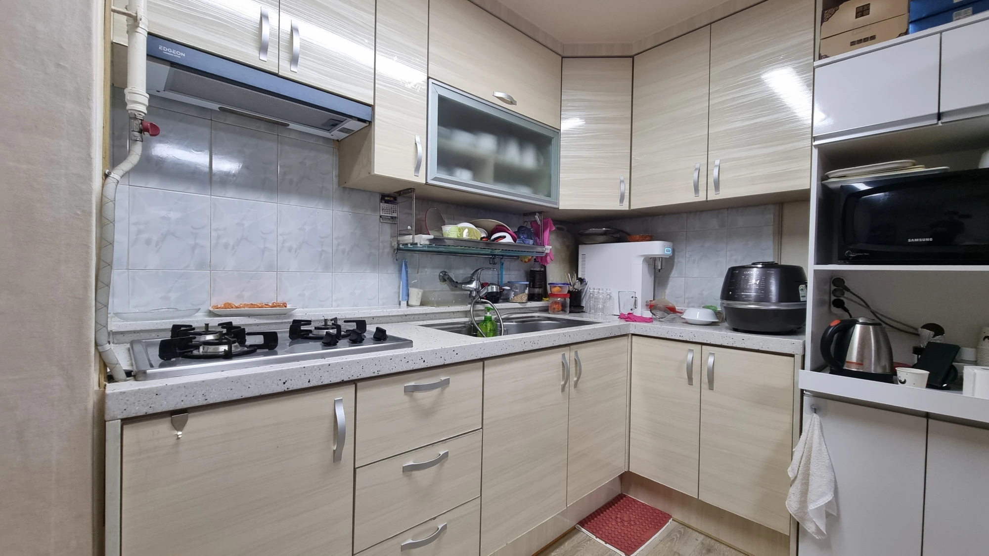 손잡이 바꾼 후 모습