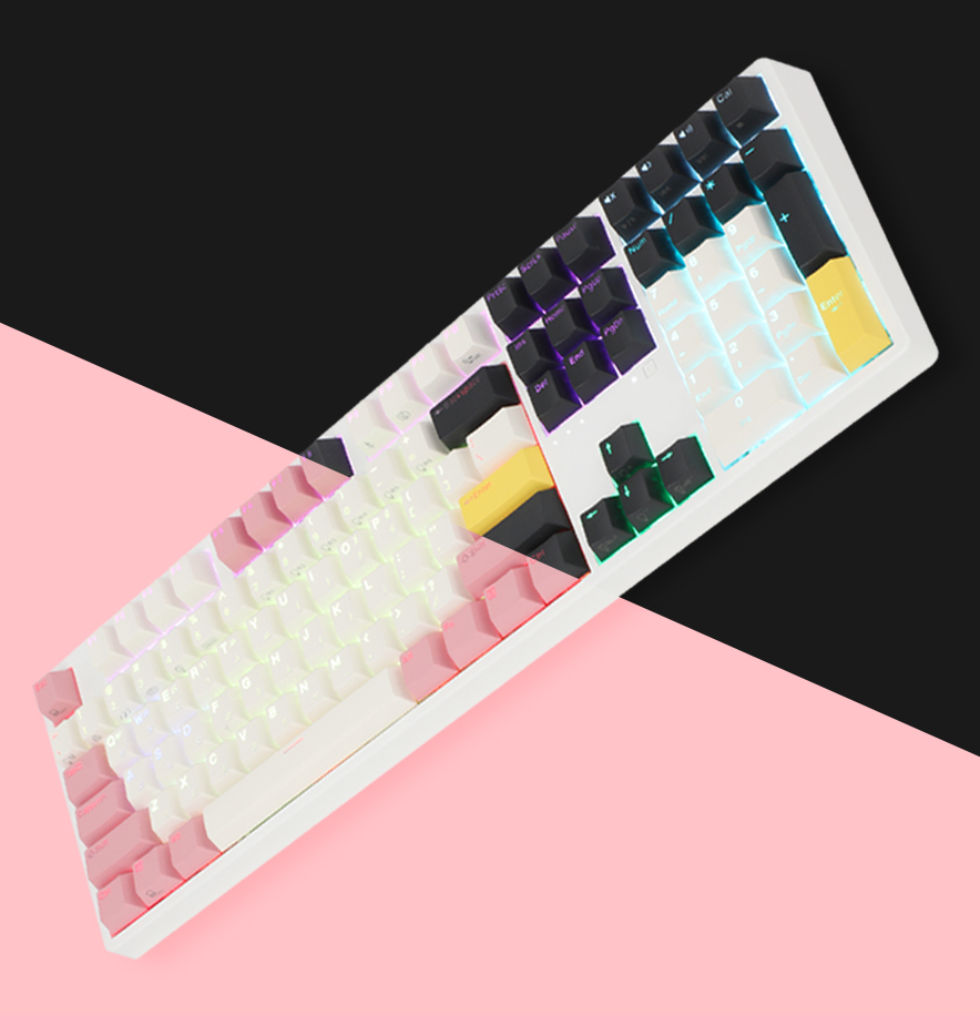 ABKO KN10C PBT RGB Solid State Gaming