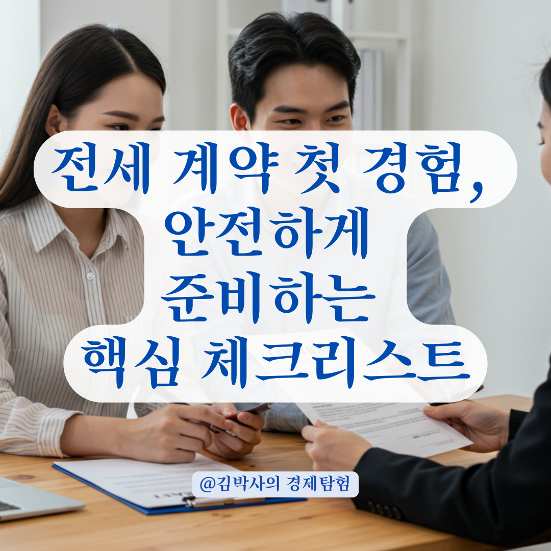 처음 하는 전세 계약이라면 반드시 체크해야 할 핵심 포인트 정리.