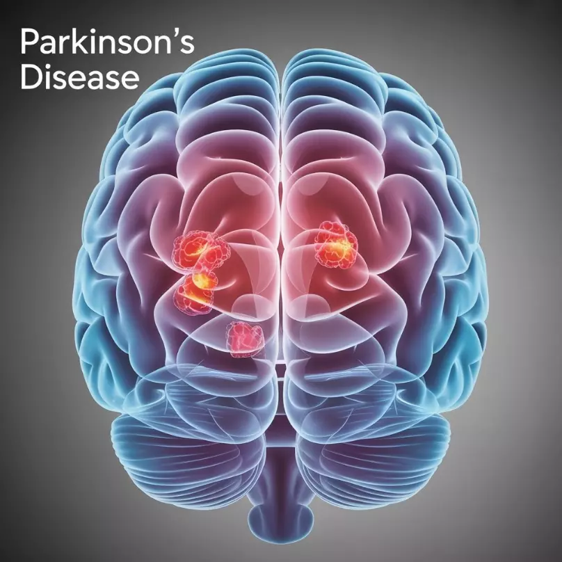 파킨슨병 환자의 뇌구조 이미지