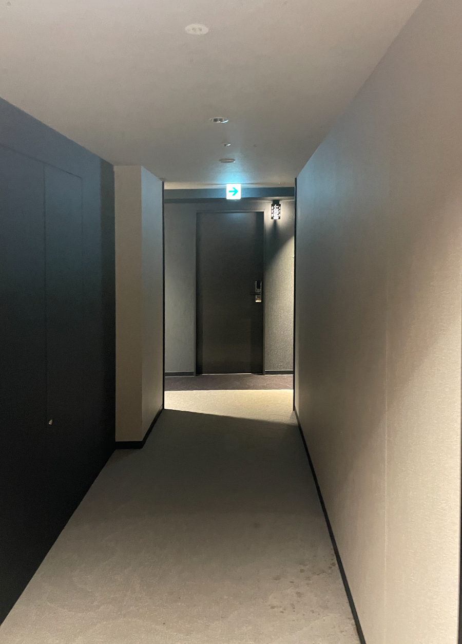 미츠이 가든 호텔 기준층 복도2