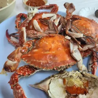 완성된 꽃게찜
