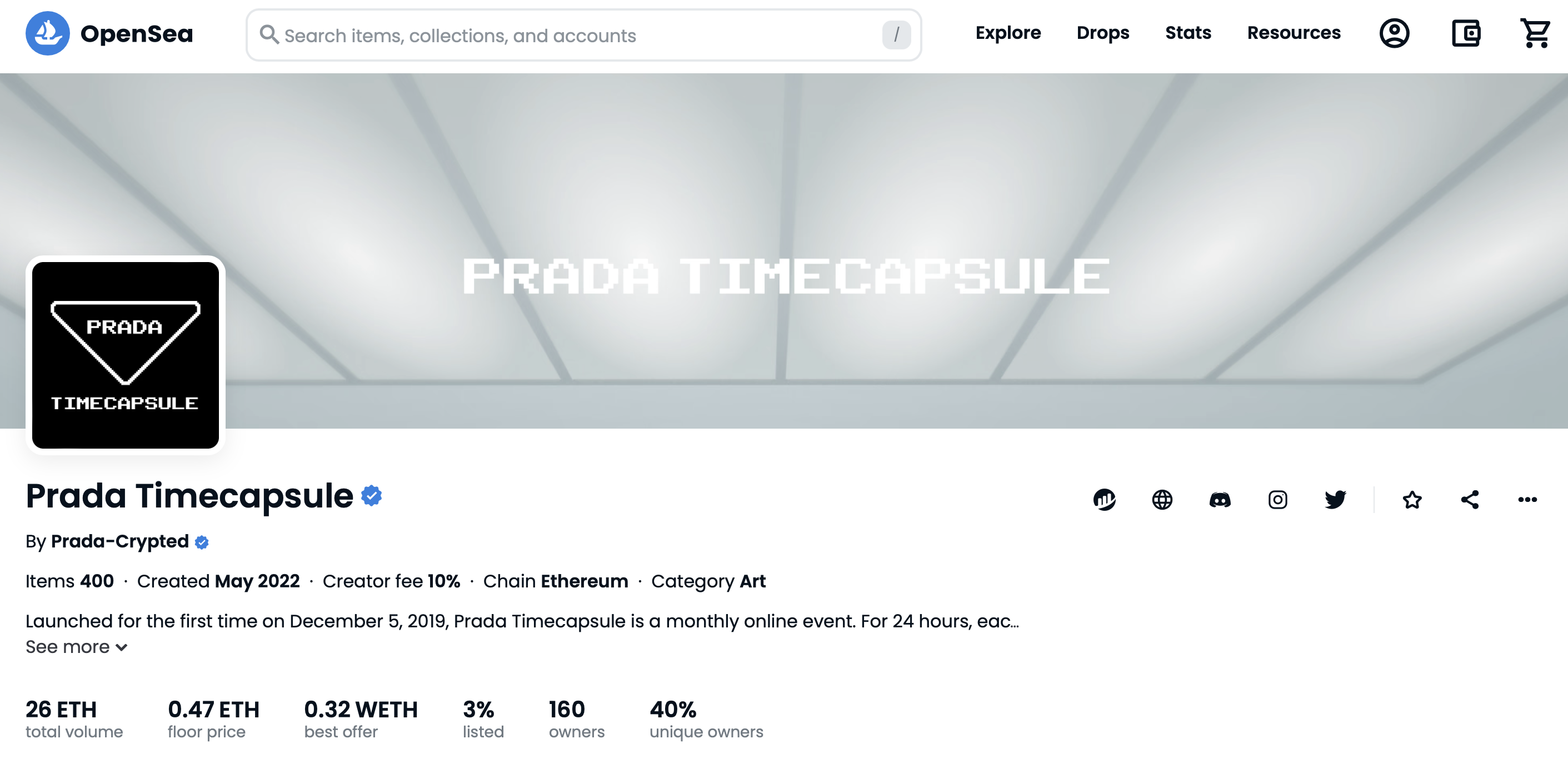 프라다-월간-타입캡슐-NFT-오픈시에서-거래하는-방법