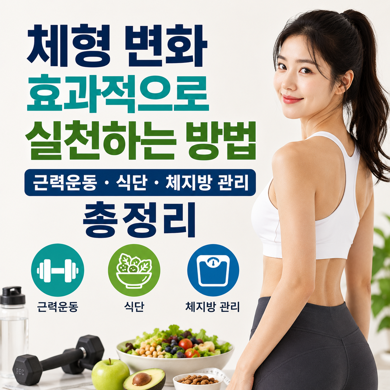 체형 변화 효과적으로 실천하는 방법