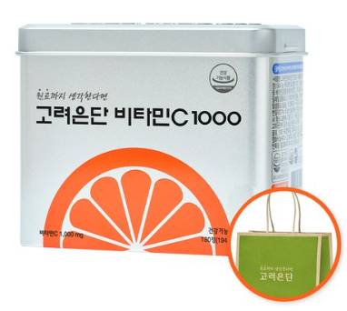 고려은단 비타민C 1000 + 쇼핑백&#44; 180정&#44; 1개