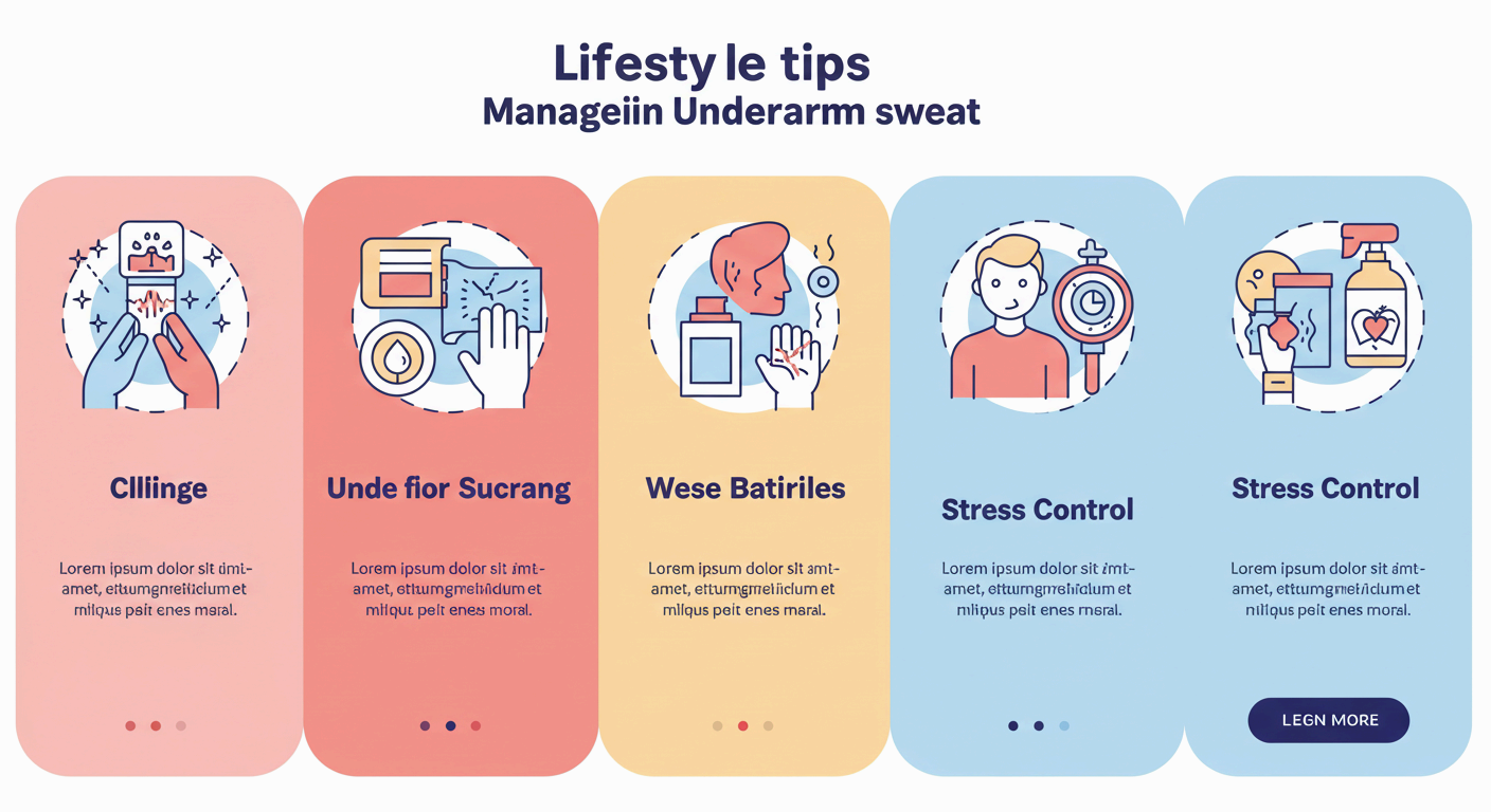 겨드랑이 땀이 많이 나는 이유 (+ 겨드랑이 냄새 제거방법)