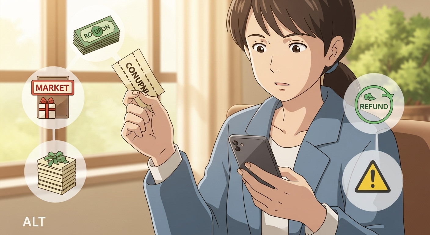 온누리상품권을 현명하게 환불하거나 사용하는 방법을 고민하는 썸네일