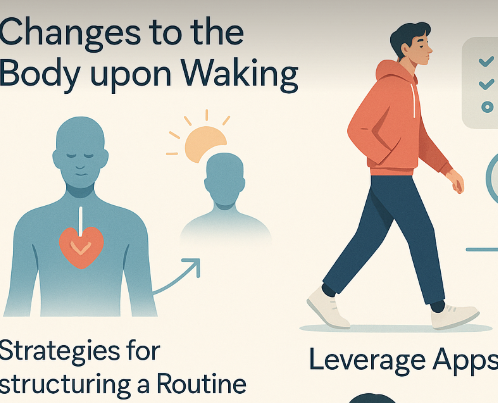 기상 직후 인체 변화, 루틴 구성 전략, 앱 활용 전략