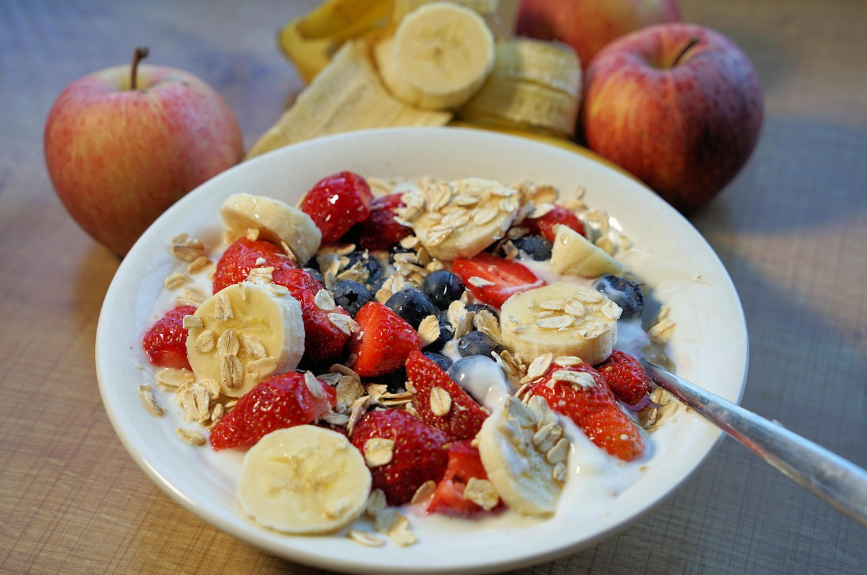 Cereal, Breakfast, Fruit image