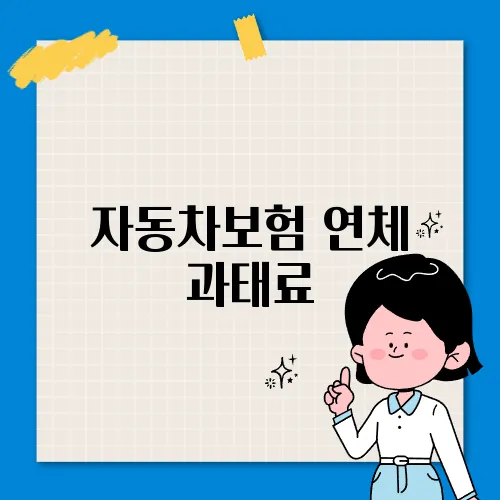 자동차보험 연체 과태료