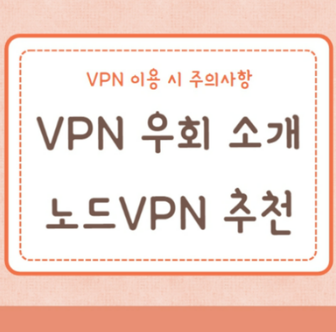VPN 추천 노드VPN 우회프로그램