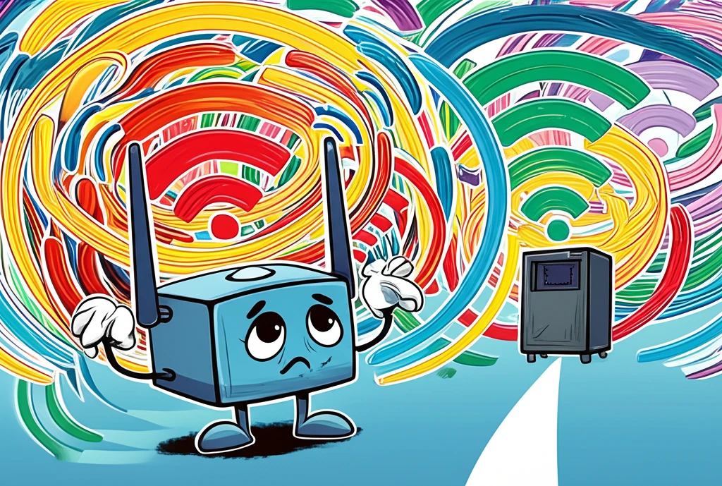 와이파이 속도 답답? 공유기 무선 채..