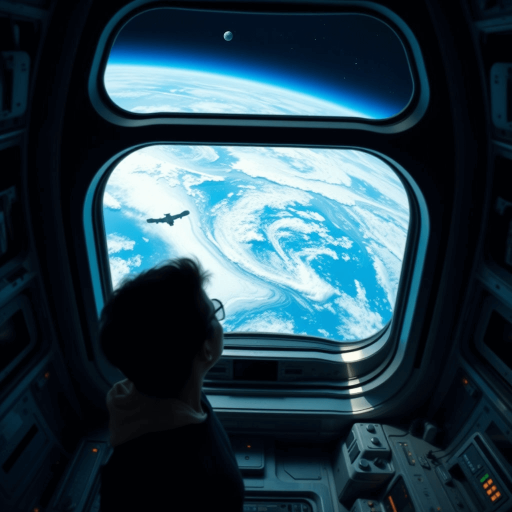 우주에서 지구를 보는 꿈 해몽