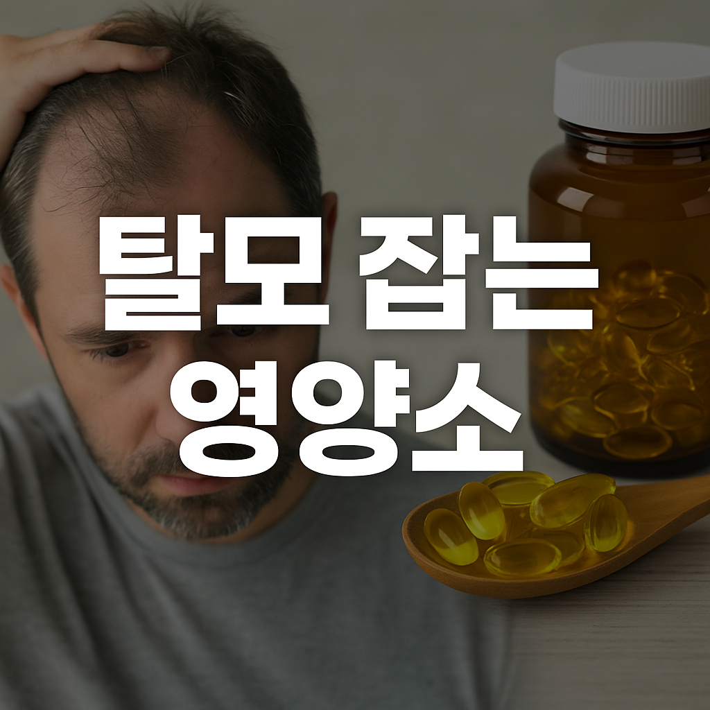 두피 건강과 탈모 예방 영양소