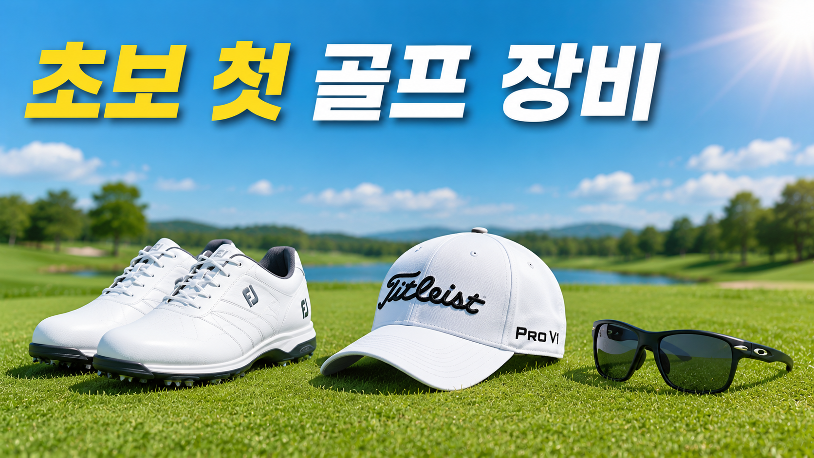 골프화·모자·선글라스 고르는 법을 초보 눈높이로 정리했습니다. 스파이크와 스파이크리스 차이, 발 편한 골프화 고르는 기준, 열사병 막는 모자, 눈부심 잡는 편광 선글라스까지 첫 장비 선택을 한 번에 해결해 드립니다.