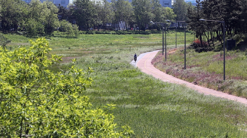 승기천 자전거도로