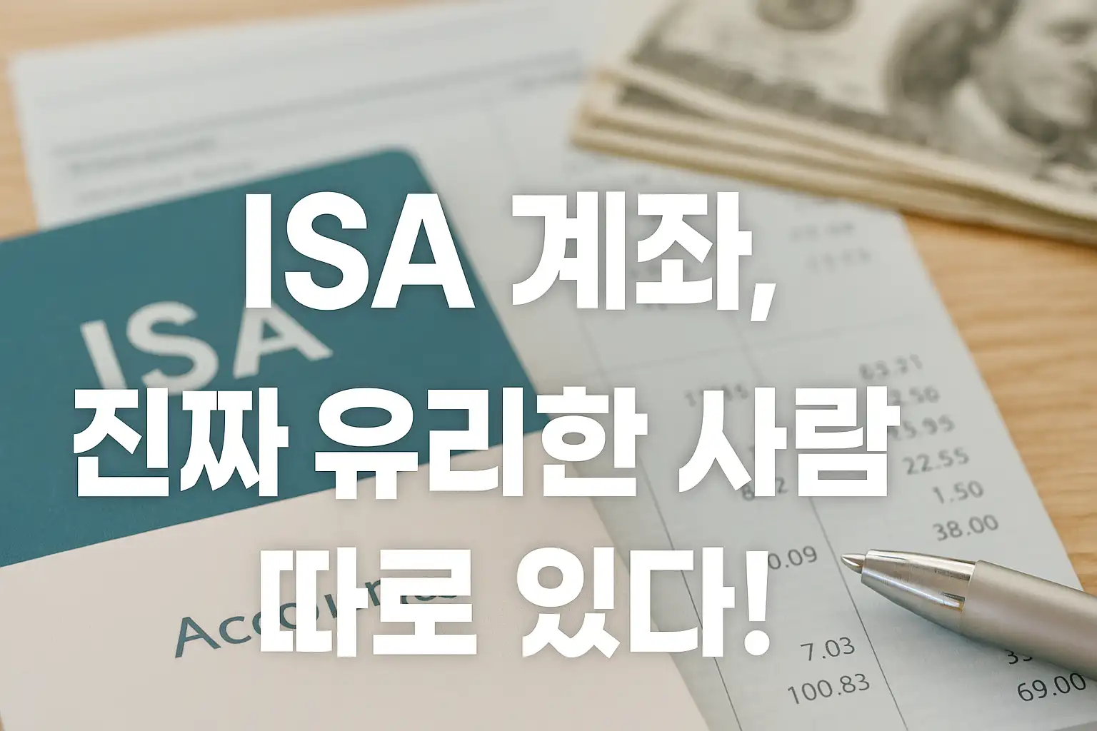 ISA 계좌, 진짜 유리한 사람 따로 있다! 절세 효과와 세금 혜택이 있는 ISA 계좌 활용 가이드 썸네일 이미지
