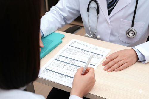 보건증발급 진단