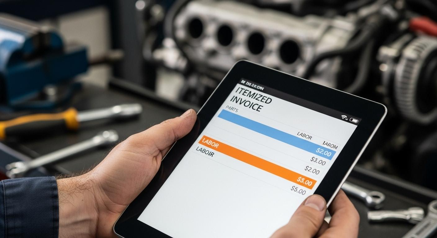 자동차 수리 공임비