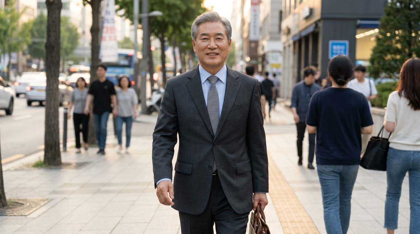 영생 패키지 시술 후 젊음을 되찾은 성공한 자산가의 실지 사례 재구성 이미지