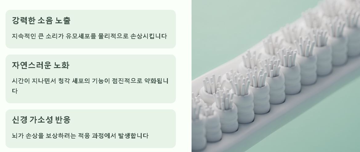 귀에서 삐소리가 나는 이유