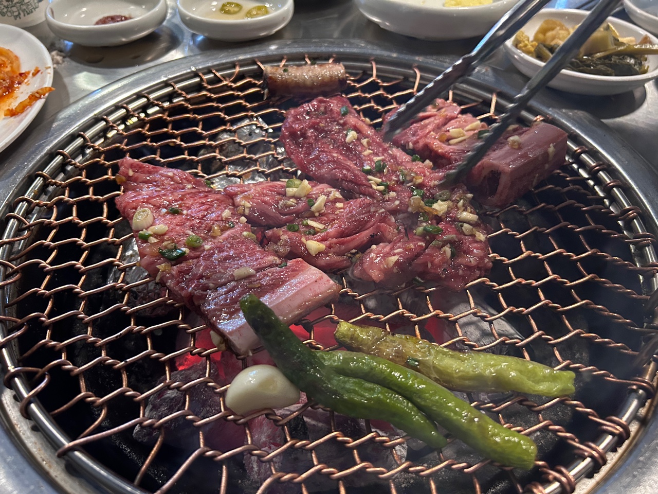 부산 백수농원 생갈빗살