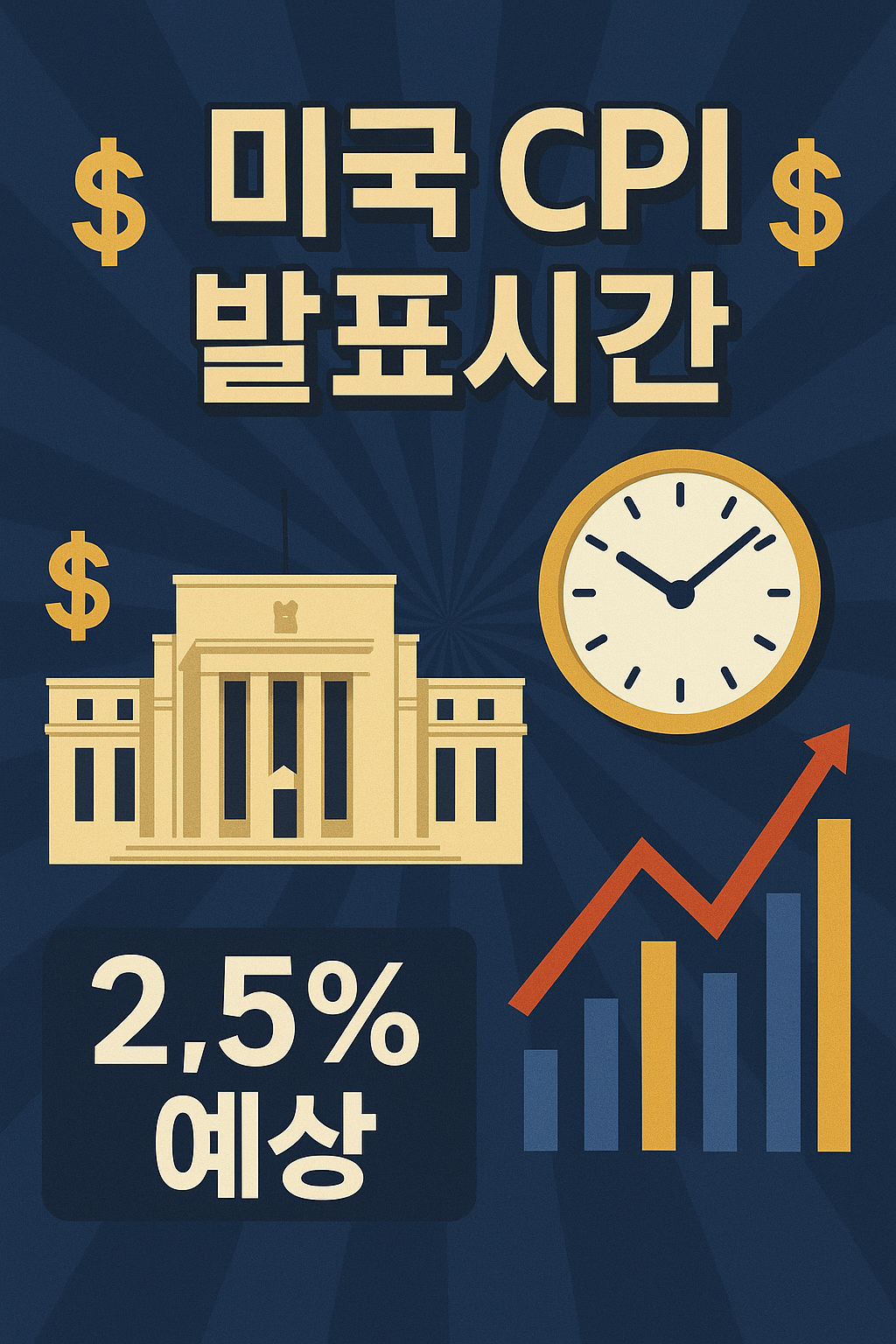 2025 미국 CPI 발표시간 완벽 가이드 - 물가지수 예상치와 투자전략 총정리
