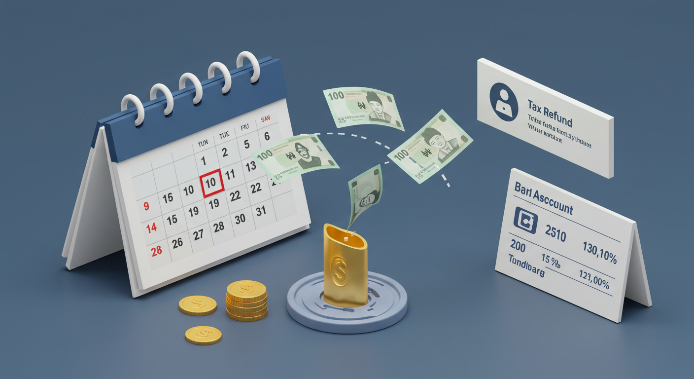 지방소득세, 환급계좌