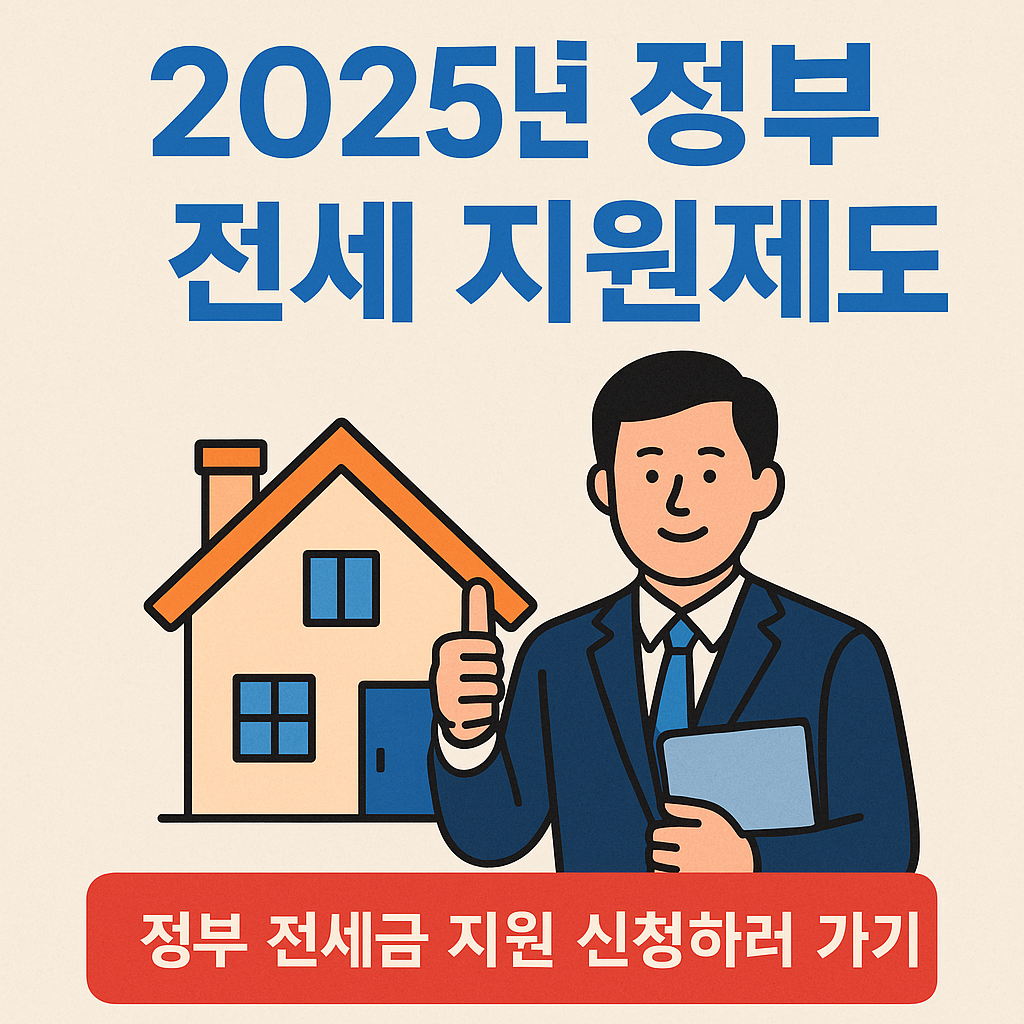 2025년 정부 전세 지원제도
