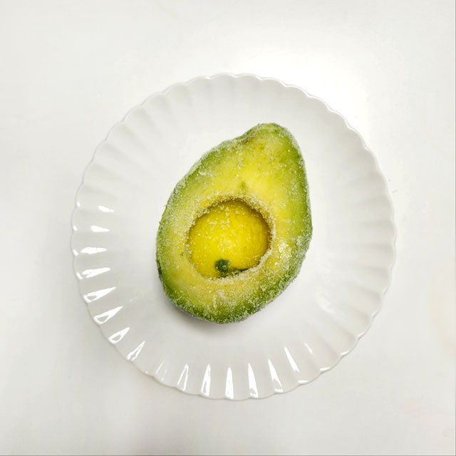 냉동 아보카도 해동