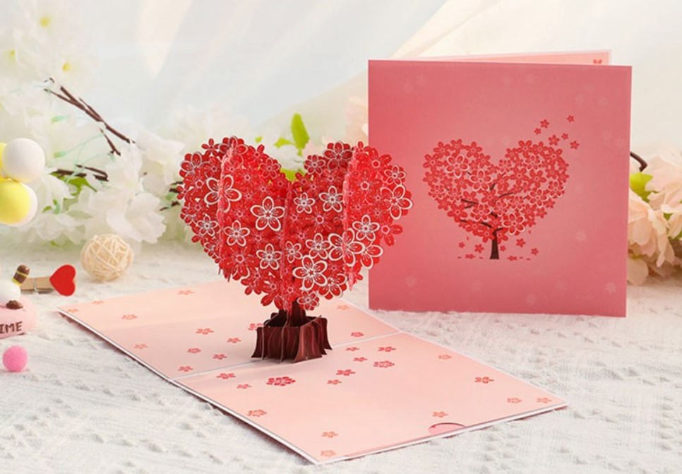 벚꽃 인사말 모음: 입체 3D 팝업카드 보내기