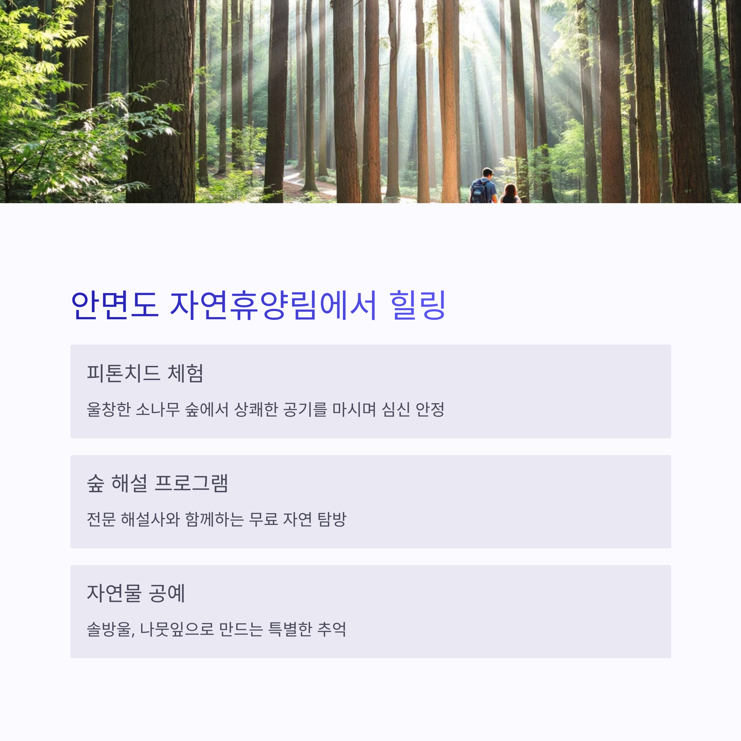 충남 태안 안면도,가족여행코스
