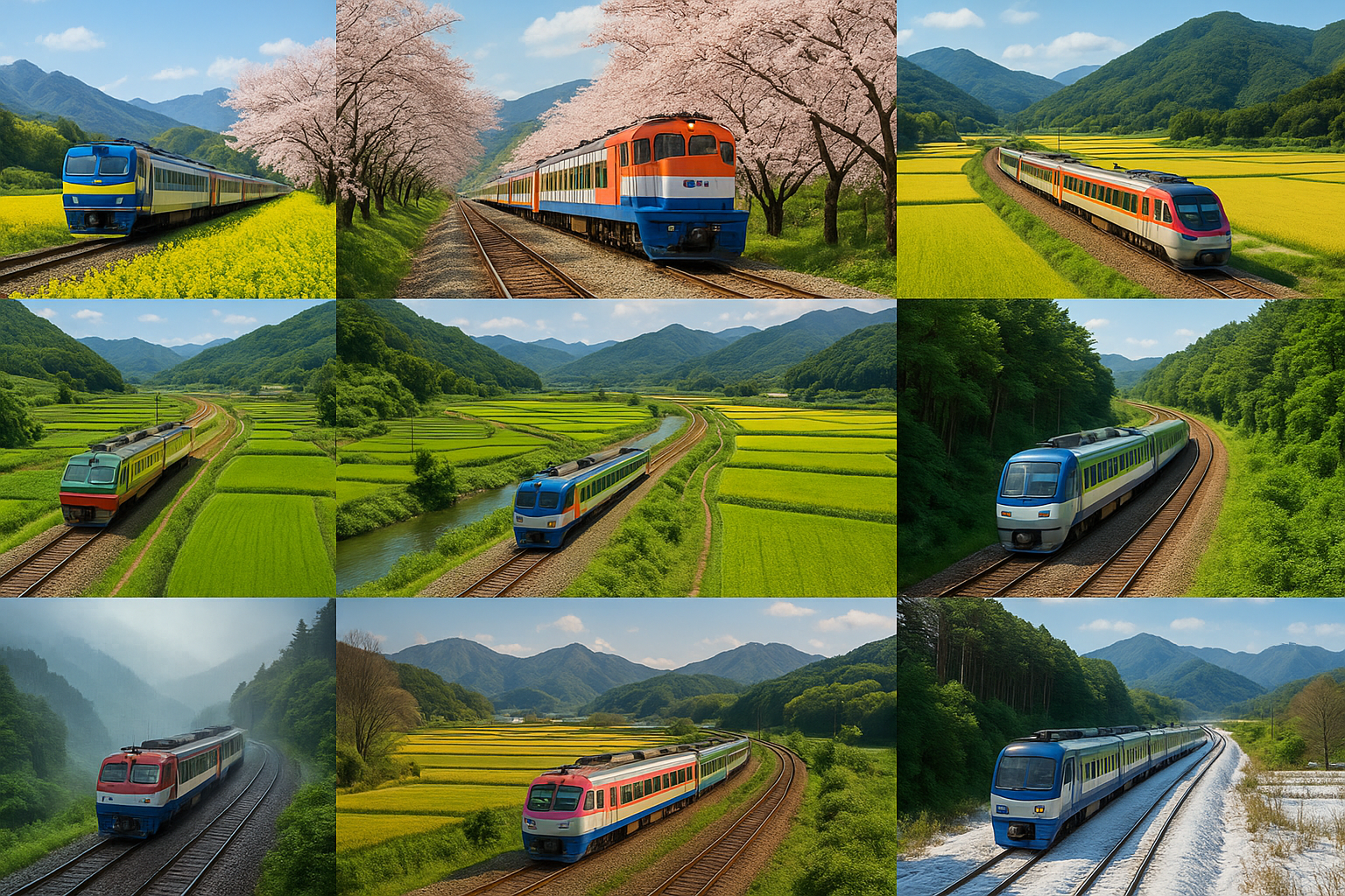 기차여행 전문가가 추천하는 국내 기차여행지