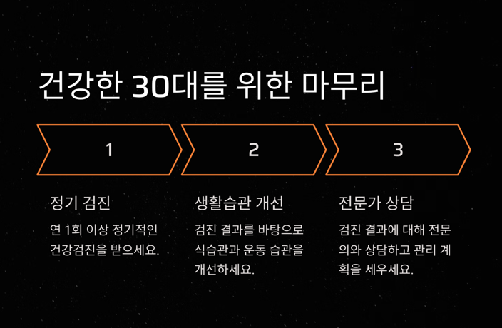 30대 건강검진, 어디까지 해야 할까? 필수 항목 총정리