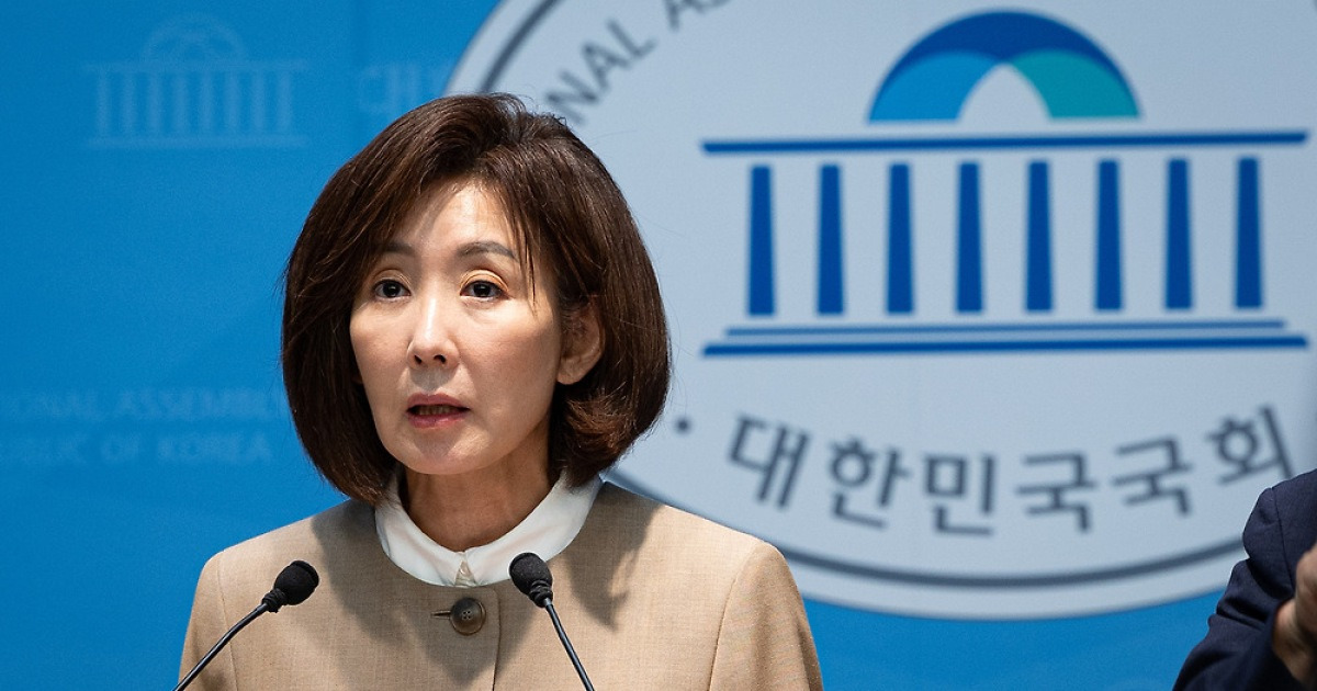 나경원 DMZ 지뢰 결의안 발의