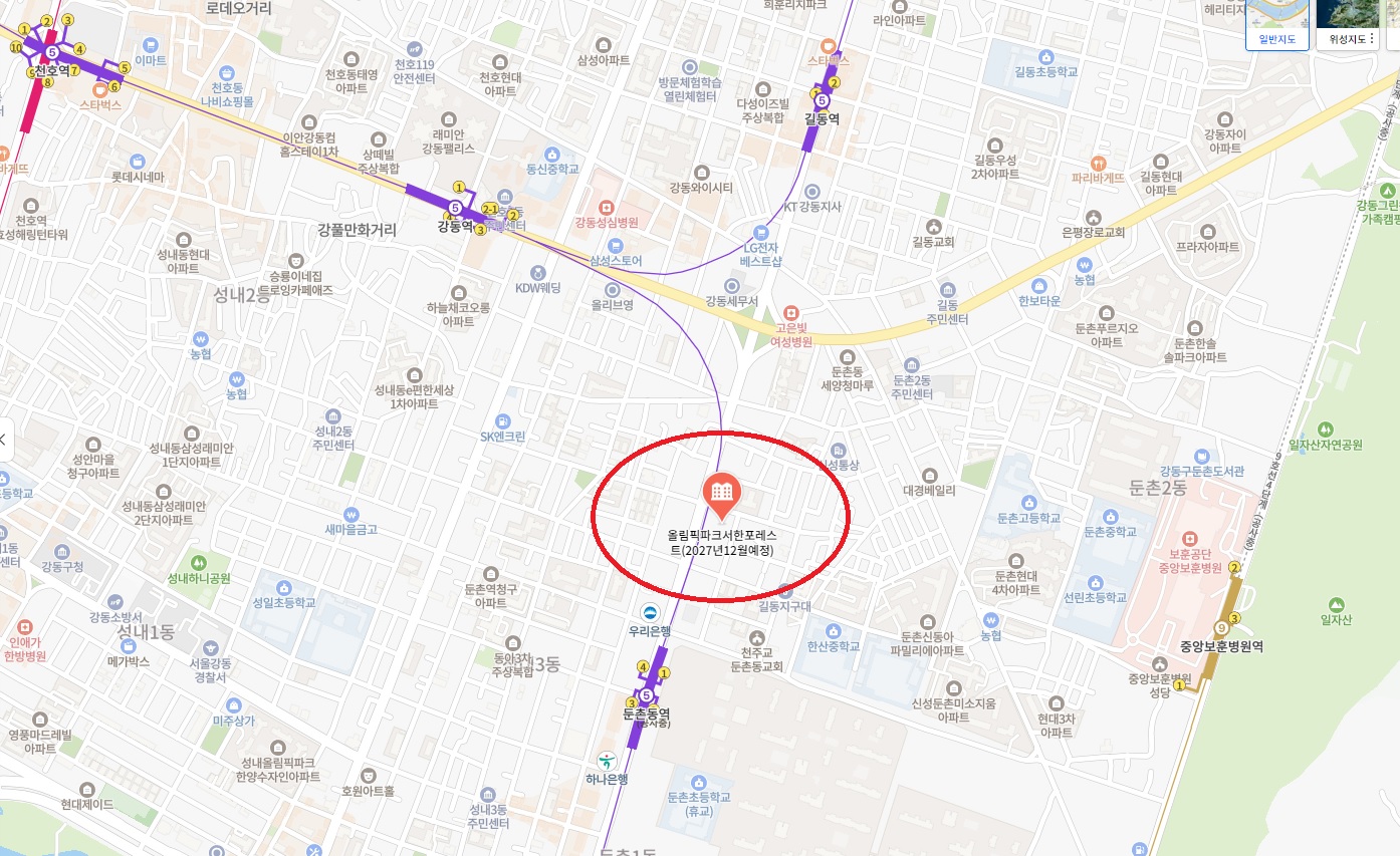 올림픽파크 포레스트 위치