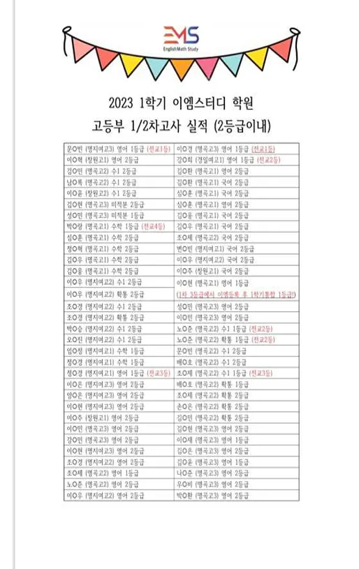 이엠스터디학원