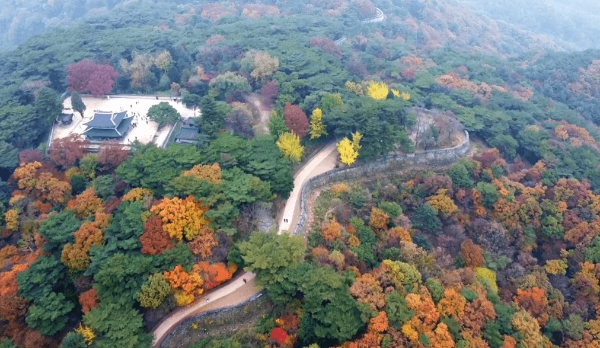 경기도 단풍 명소 남한산성 단풍 풍경