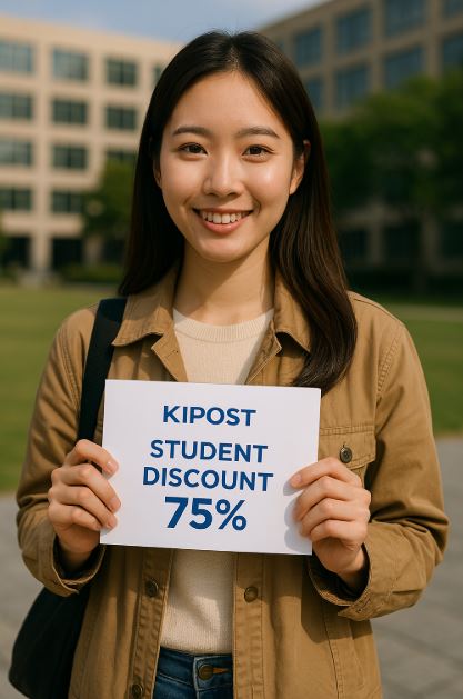 KIPOST에서 75% 할인