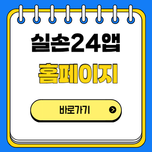 실손24앱 설치 및 홈페이지 바로가기