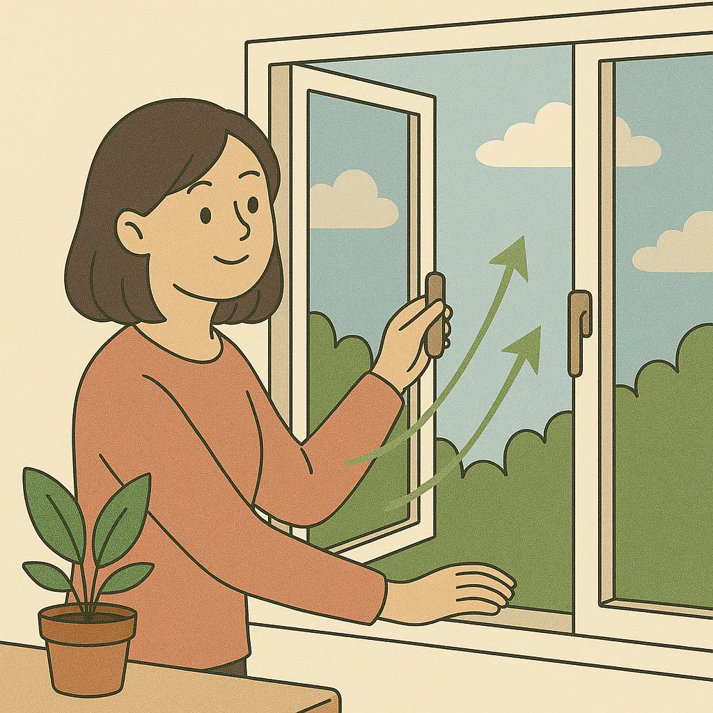 봄철 집안 환기, 건강한 공기를 위한 똑똑한 실천법